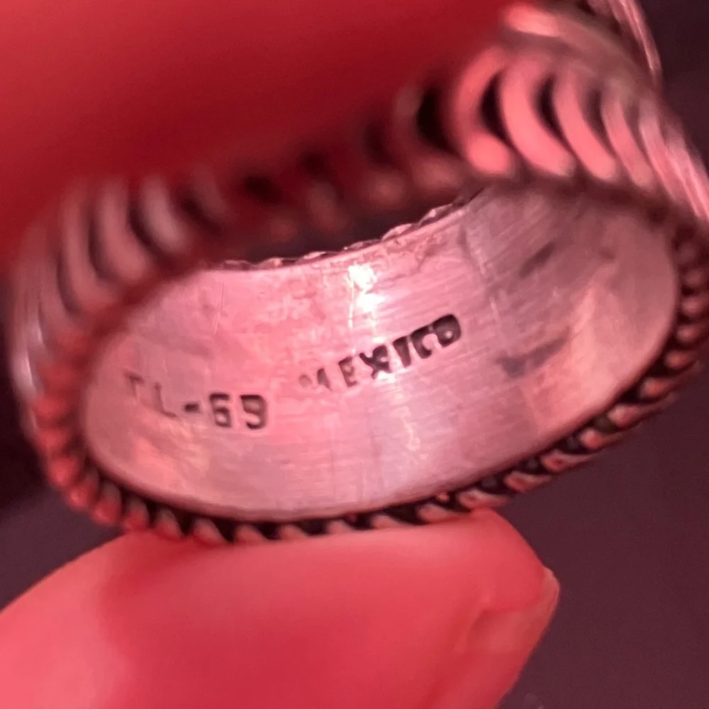 Vintage 1969 Mexican Silver Band